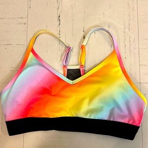 Victoria secrets pink active size medium sports bra